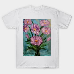 Some purple cosmos flowers T-Shirt